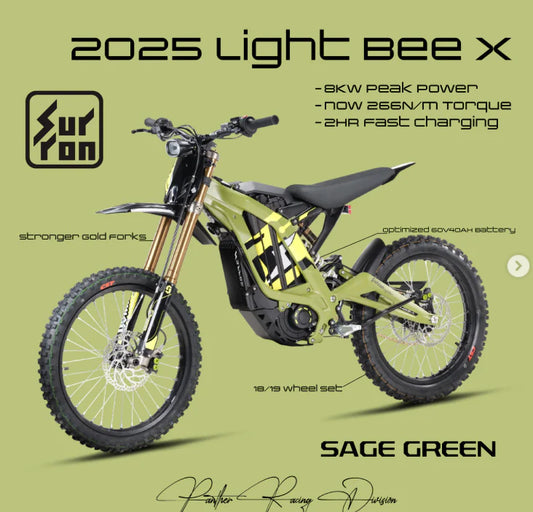 NEW Surron Light Bee X Electric Dirt Bike 2025 Version